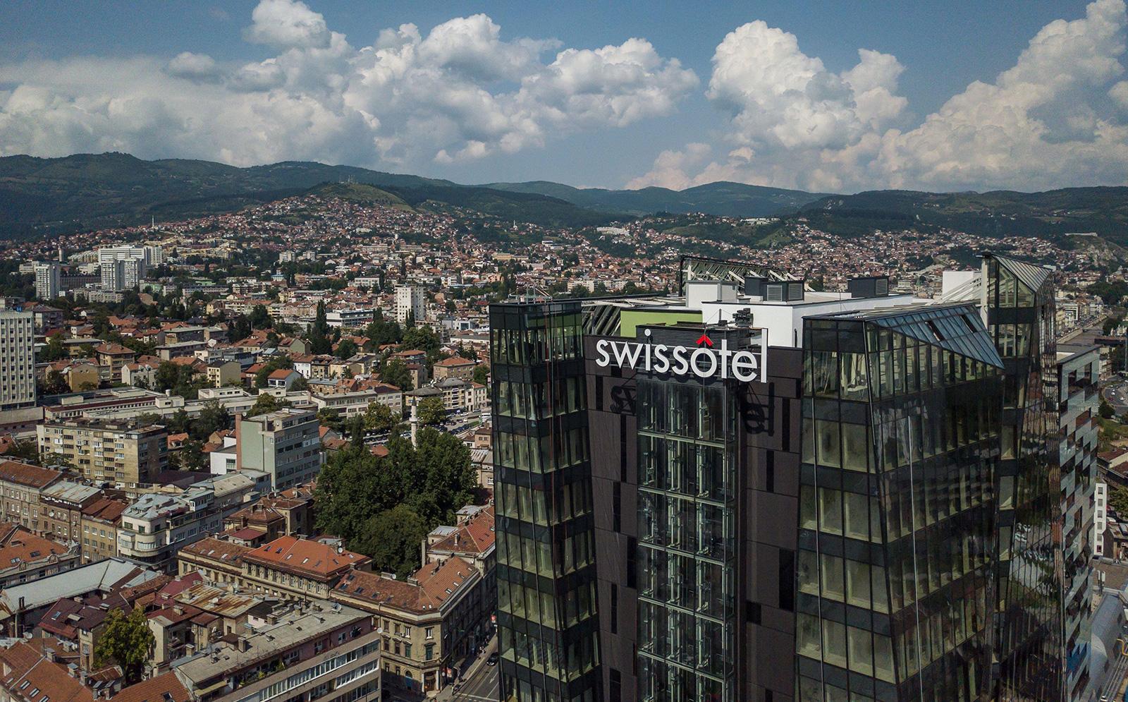 สวิสโซเทล ซาราเจโว Hotel ซาราเยโว ภายนอก รูปภาพ The Swissôtel in Belgrade